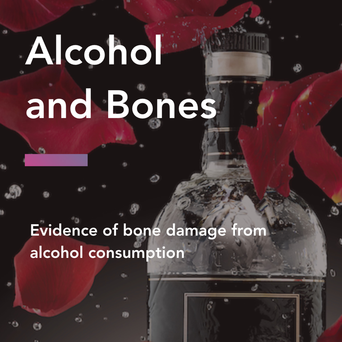 3 Charts Can alcohol damage your bones?