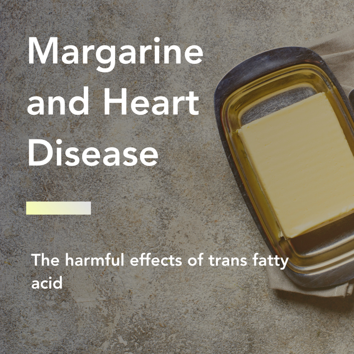 3 Charts Is margarine bad for your heart?