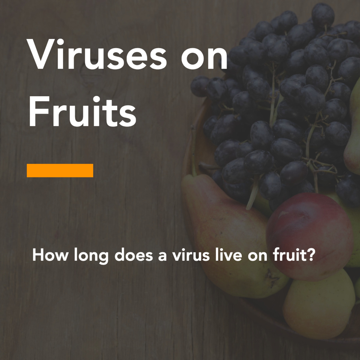 How long do viruses last on fruit? Visualized Science