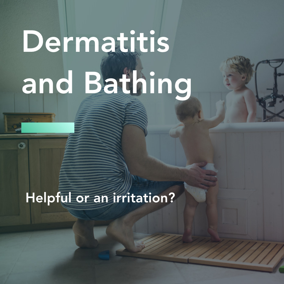 dermatitis and bathing title