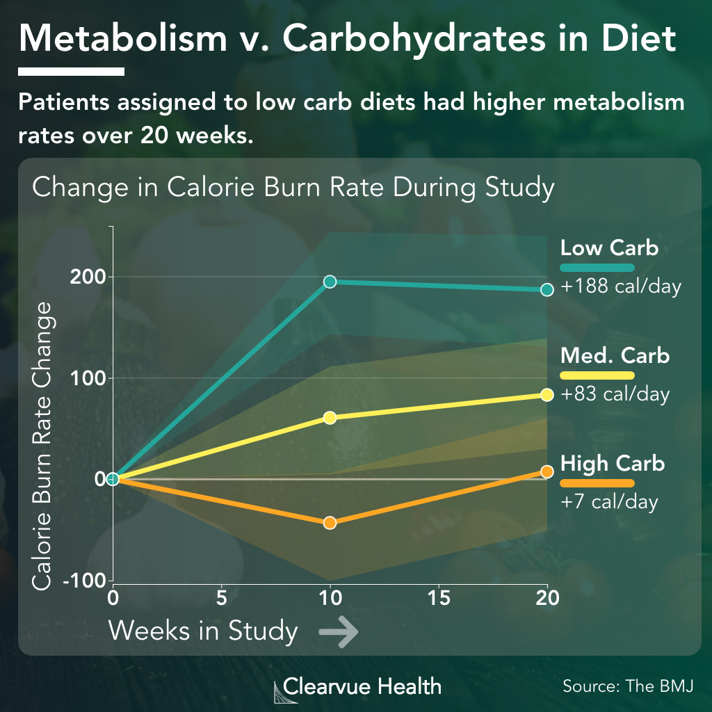 Calorie And Carbohydrate Chart