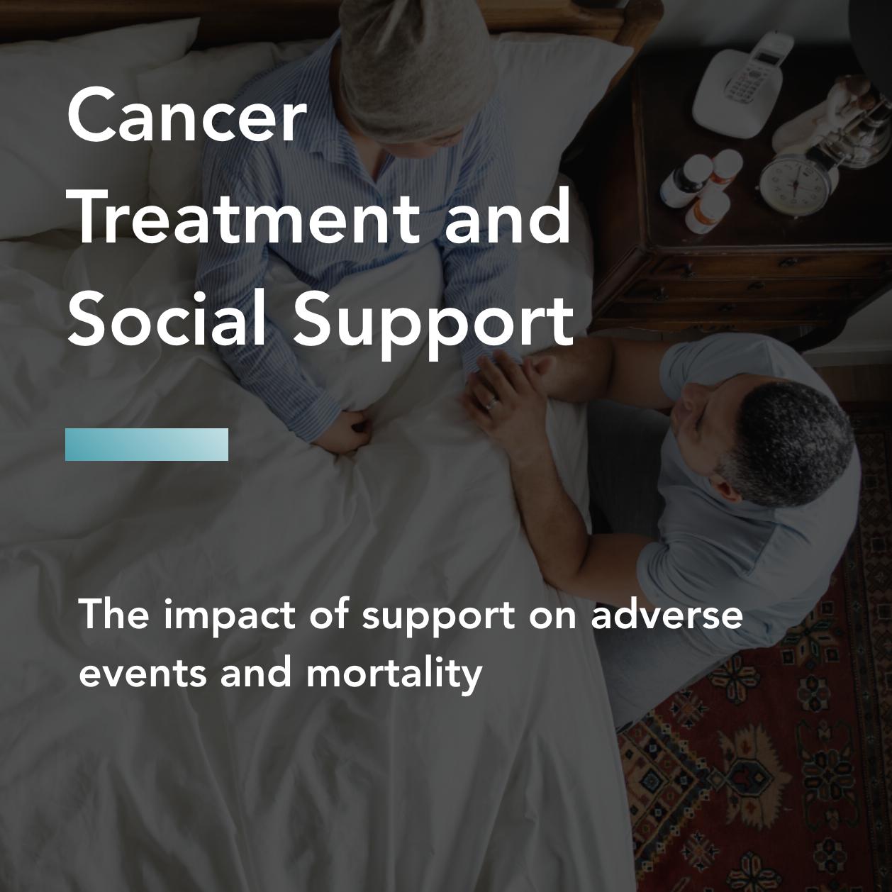 Cancer treatment and social support title