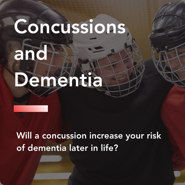 Concussions and dementia title