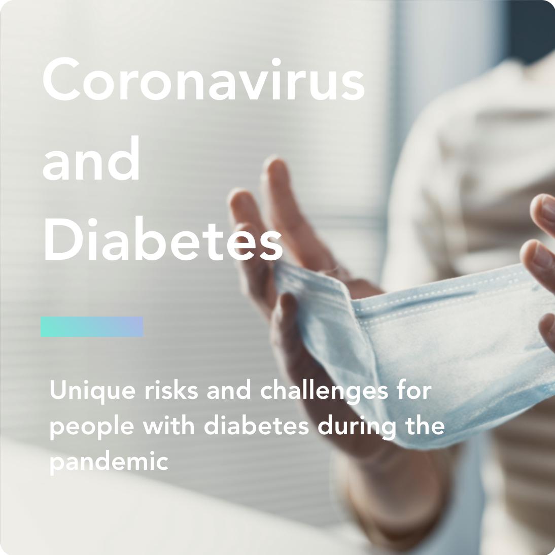 coronavirus and diabetes title