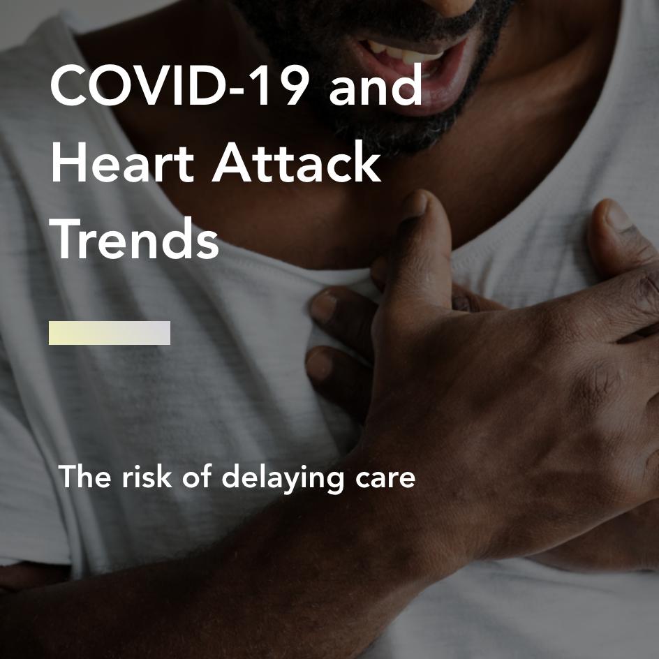 covid-19 and heart attack trends title