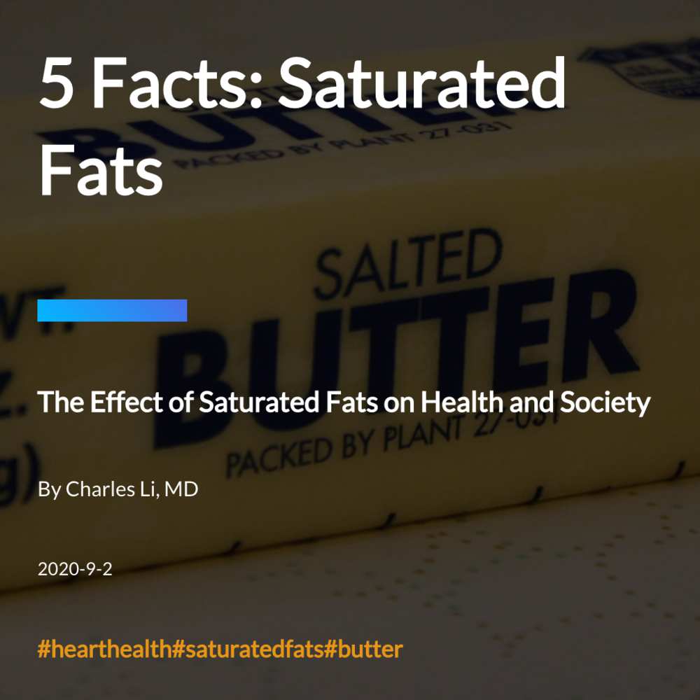 5 Facts: Saturated Fats