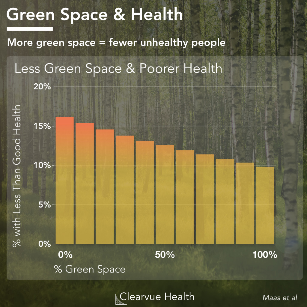  Green Space and Health Correlation