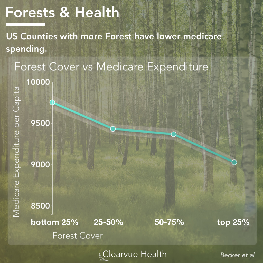 forest cover and medicare expenditure