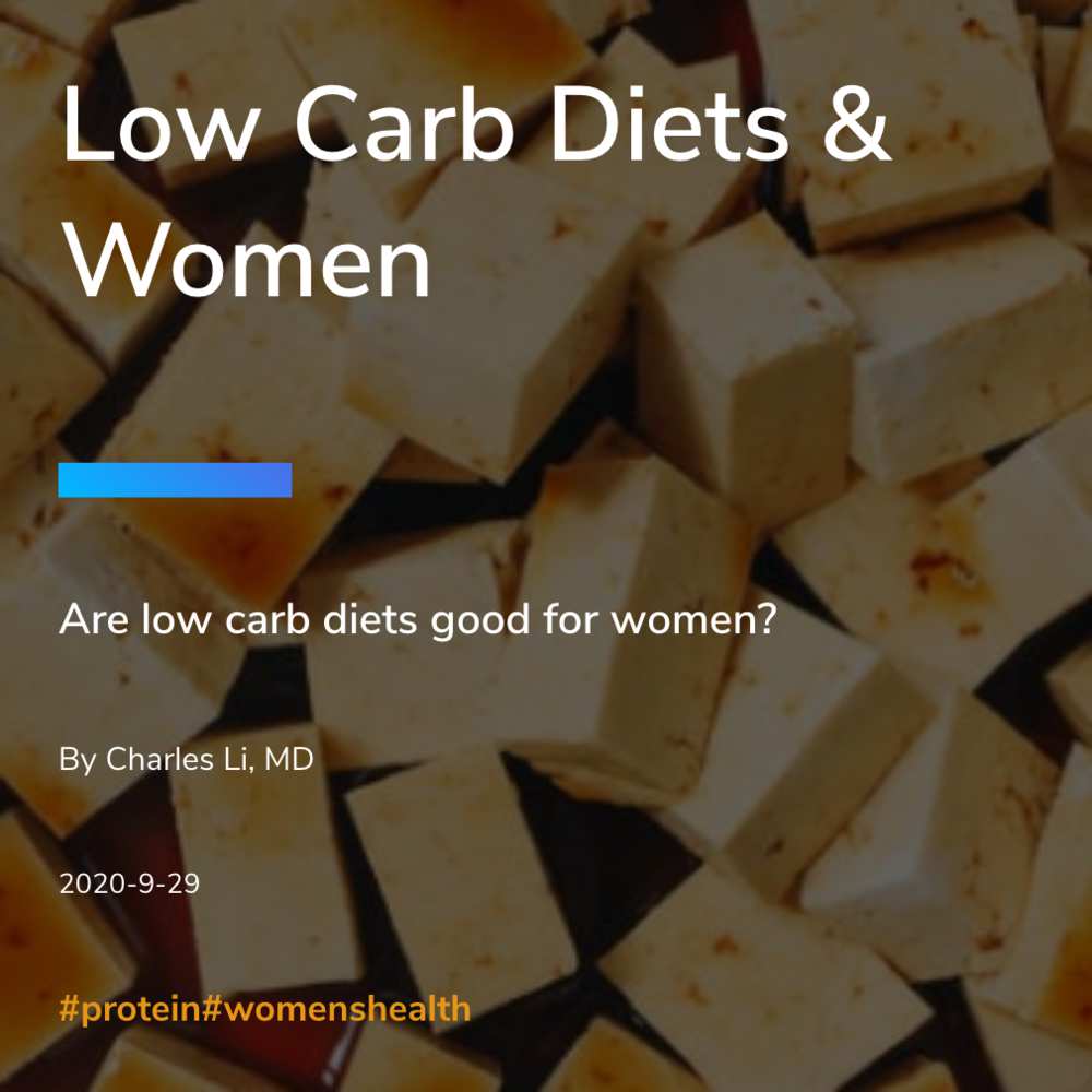 Low Carb Diets & Women