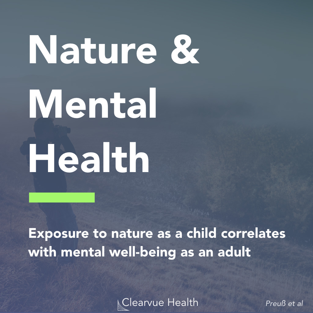 Nature & Mental Health