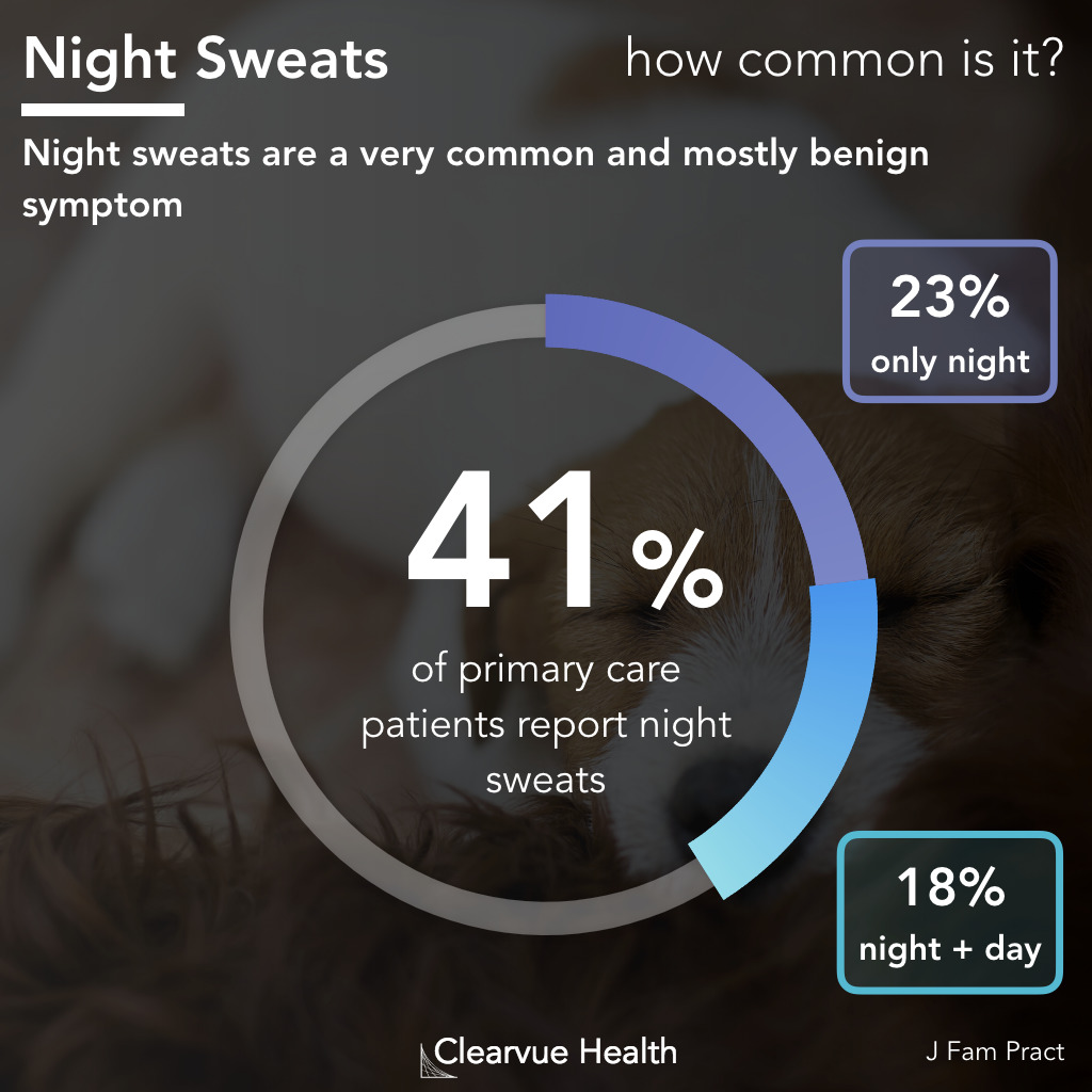 data on the prevalence of night sweats