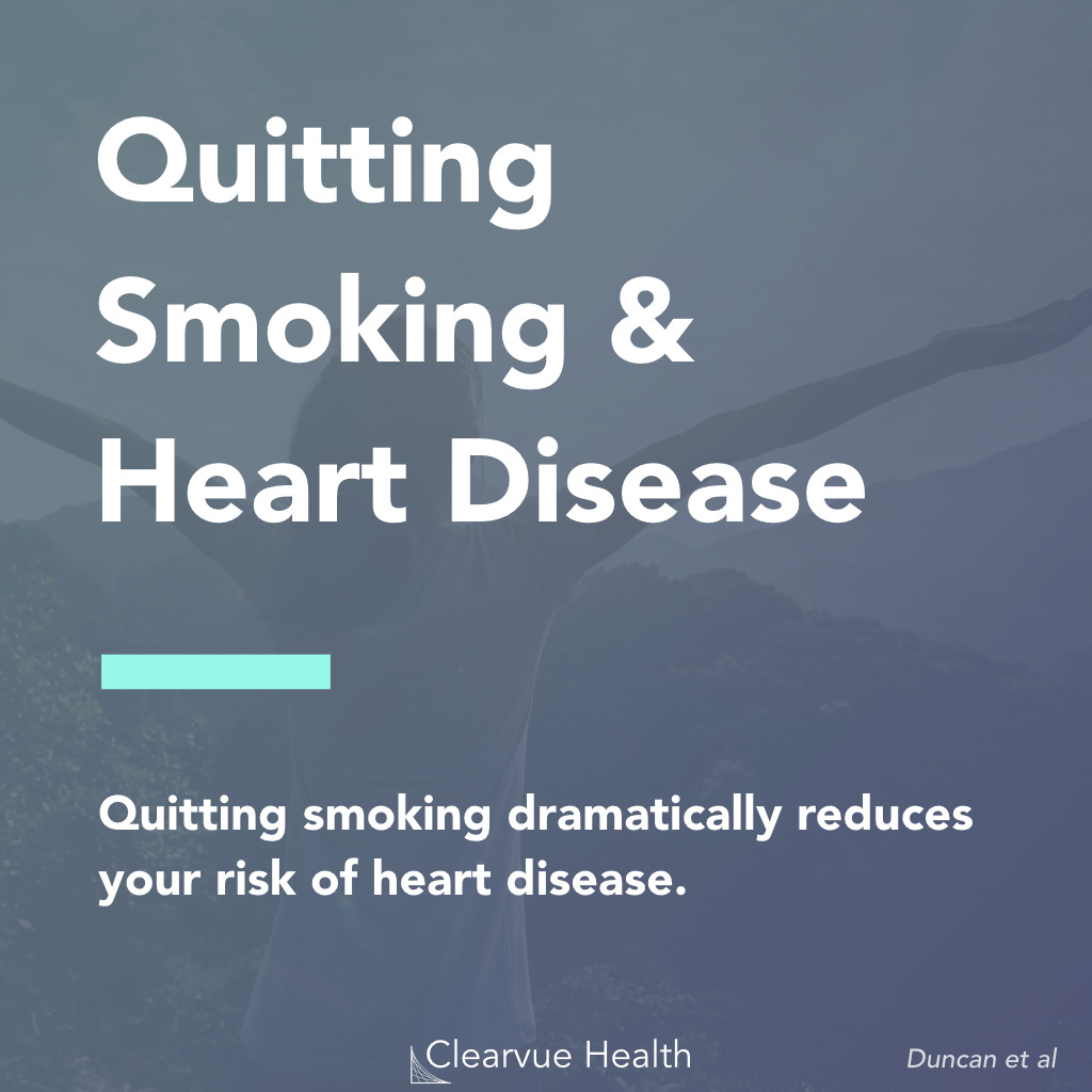 Quitting Smoking & Heart Disease