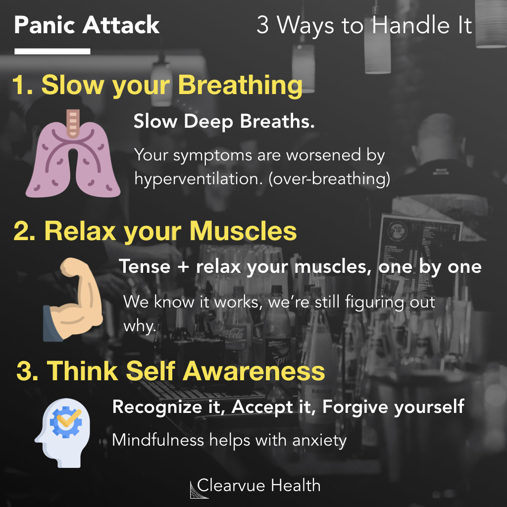 3 Tips for Relieving and Handling a Panic Attack