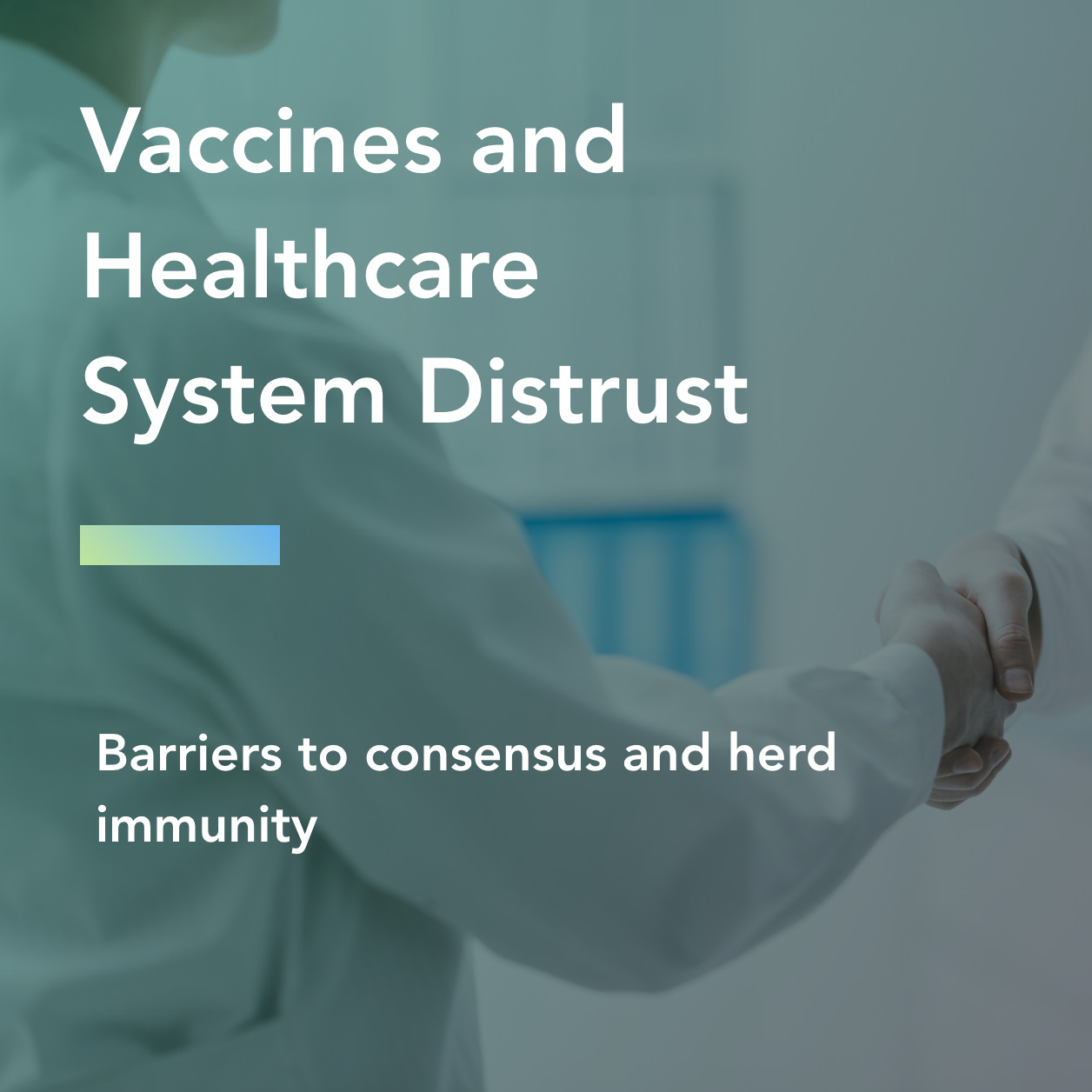 vaccines and healthcare distrust title