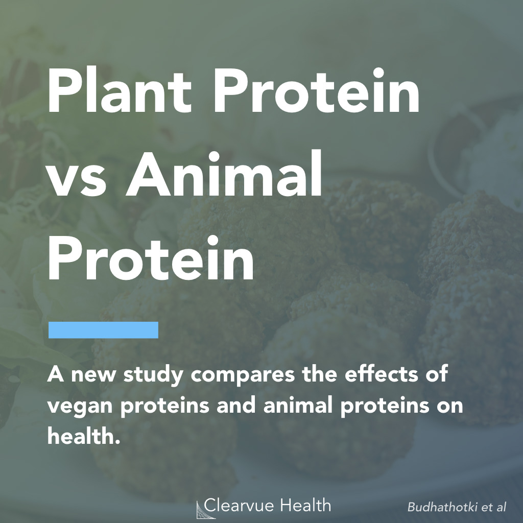 Plant Protein Vs Animal Protein Chart