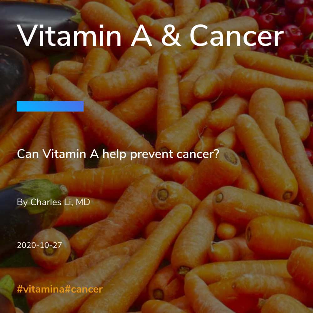 Vitamin A & Cancer