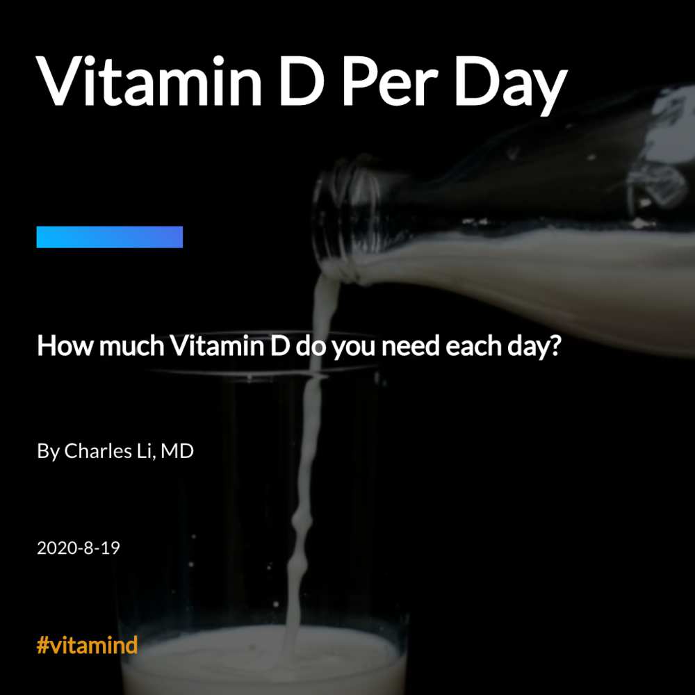 Vitamin D Per Day