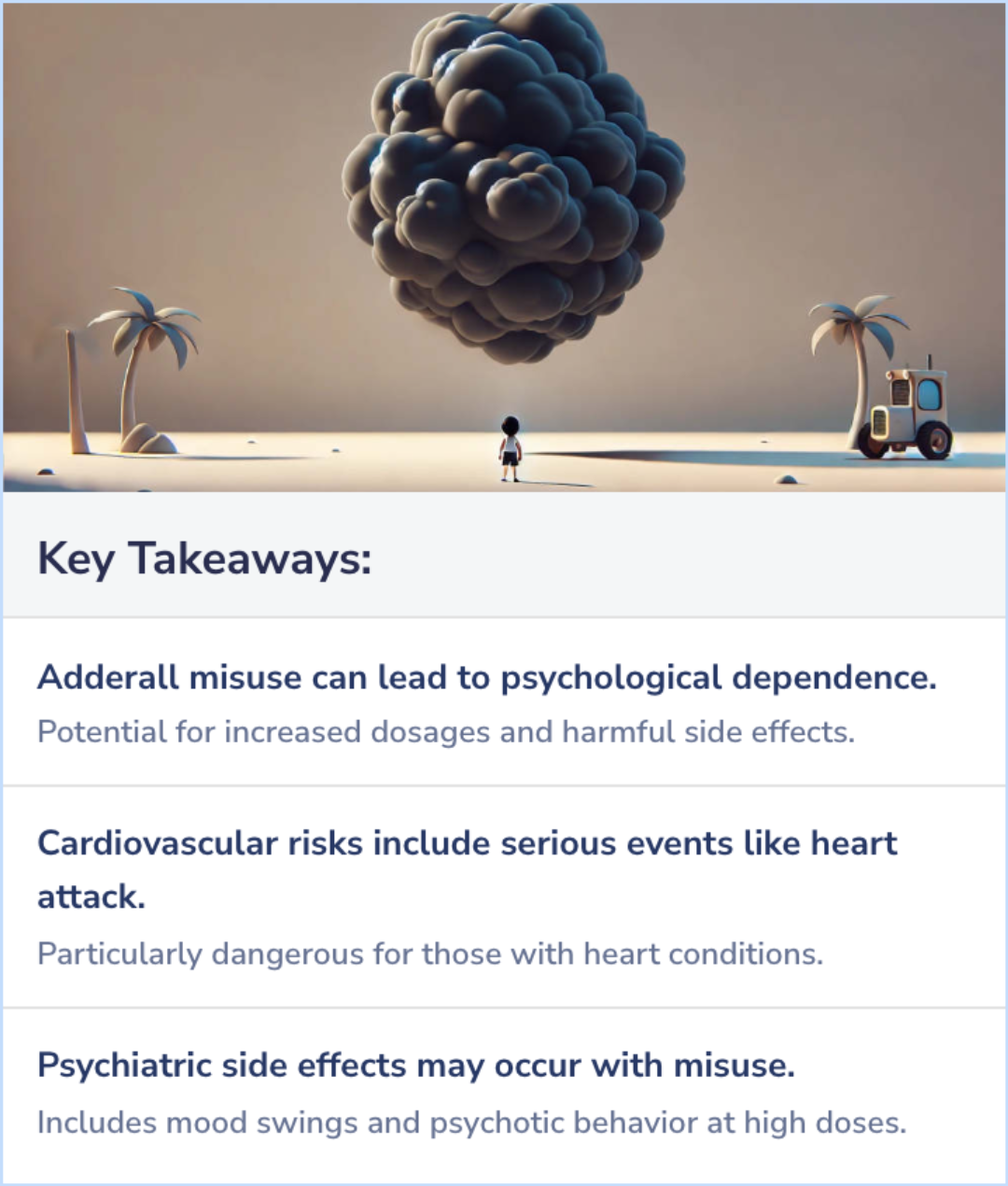 Key Takeaways for Adderall Misuse Risks