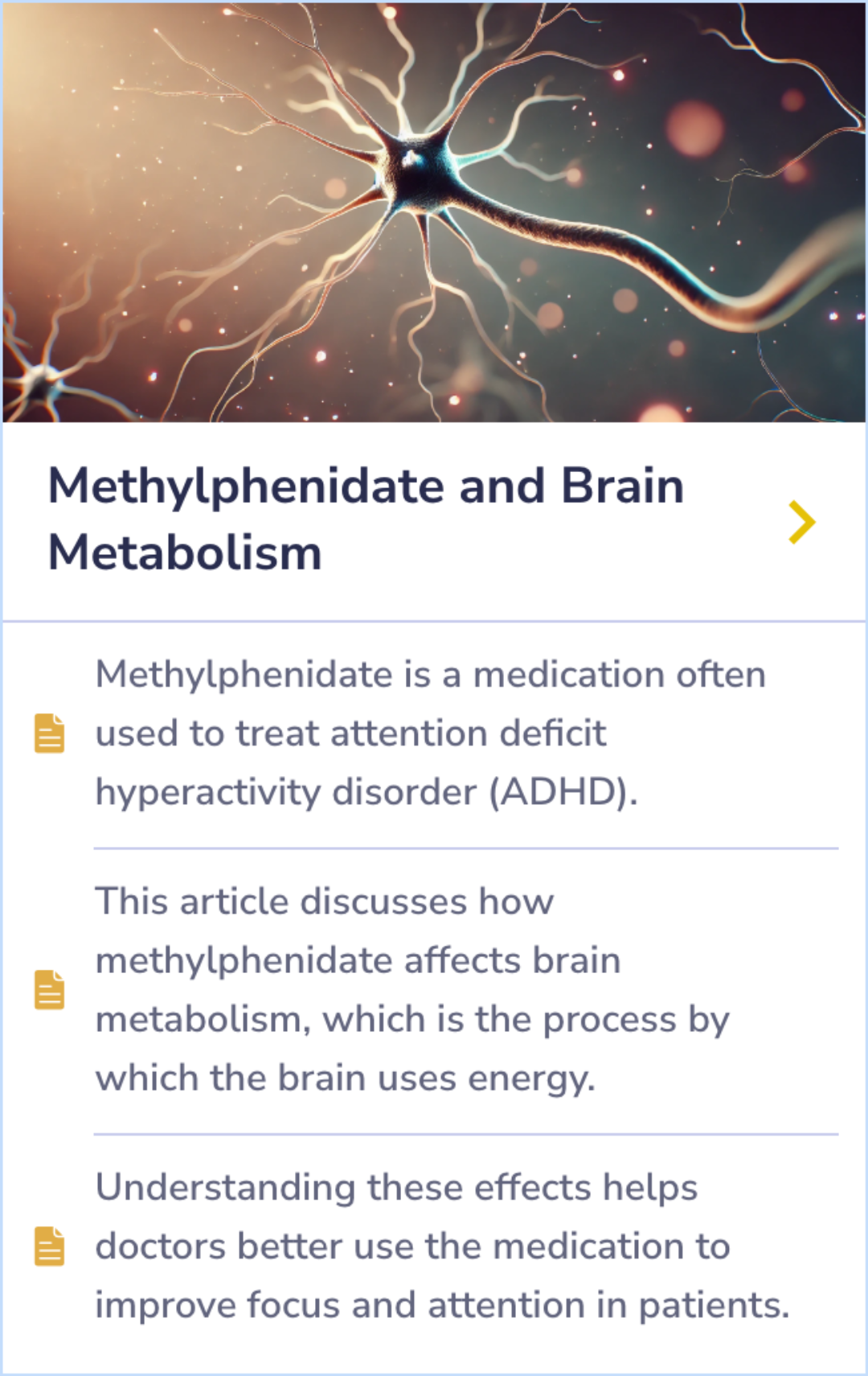 Summary Card: A comparison of Ritalin's effects on attention span, alertness, and memory retention, highlighting the drug's strengths and limitations.