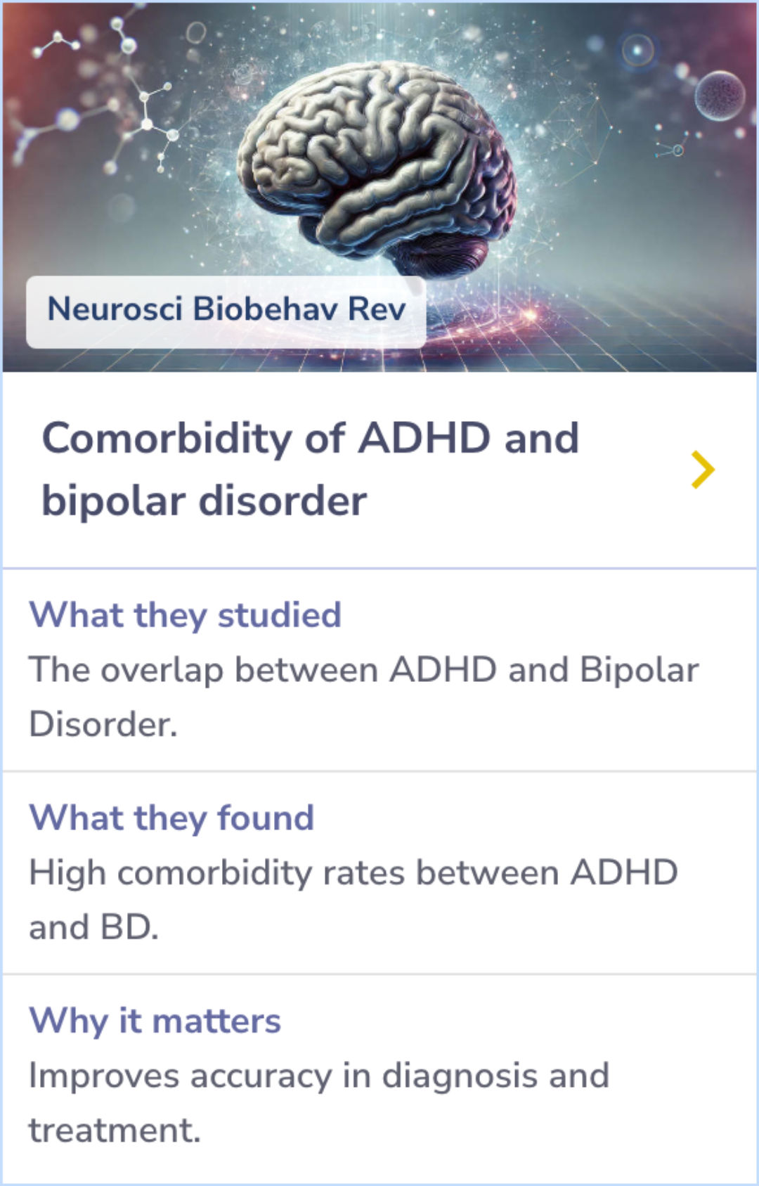 Visual Summary for Comorbidity of ADHD and adult bipolar disorder: A systematic review and meta-analysis