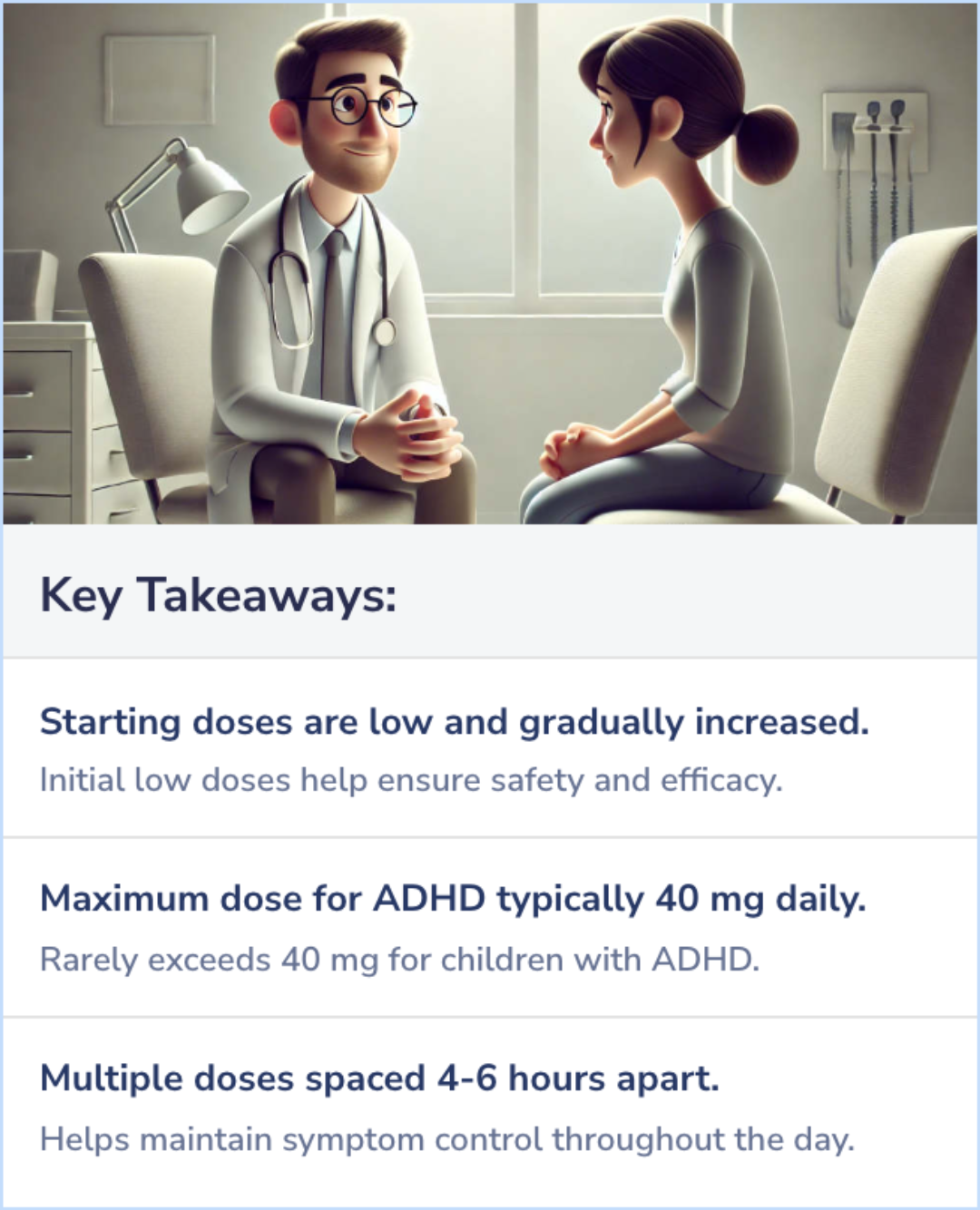Key Takeaways for Adderall Dosing Guidelines