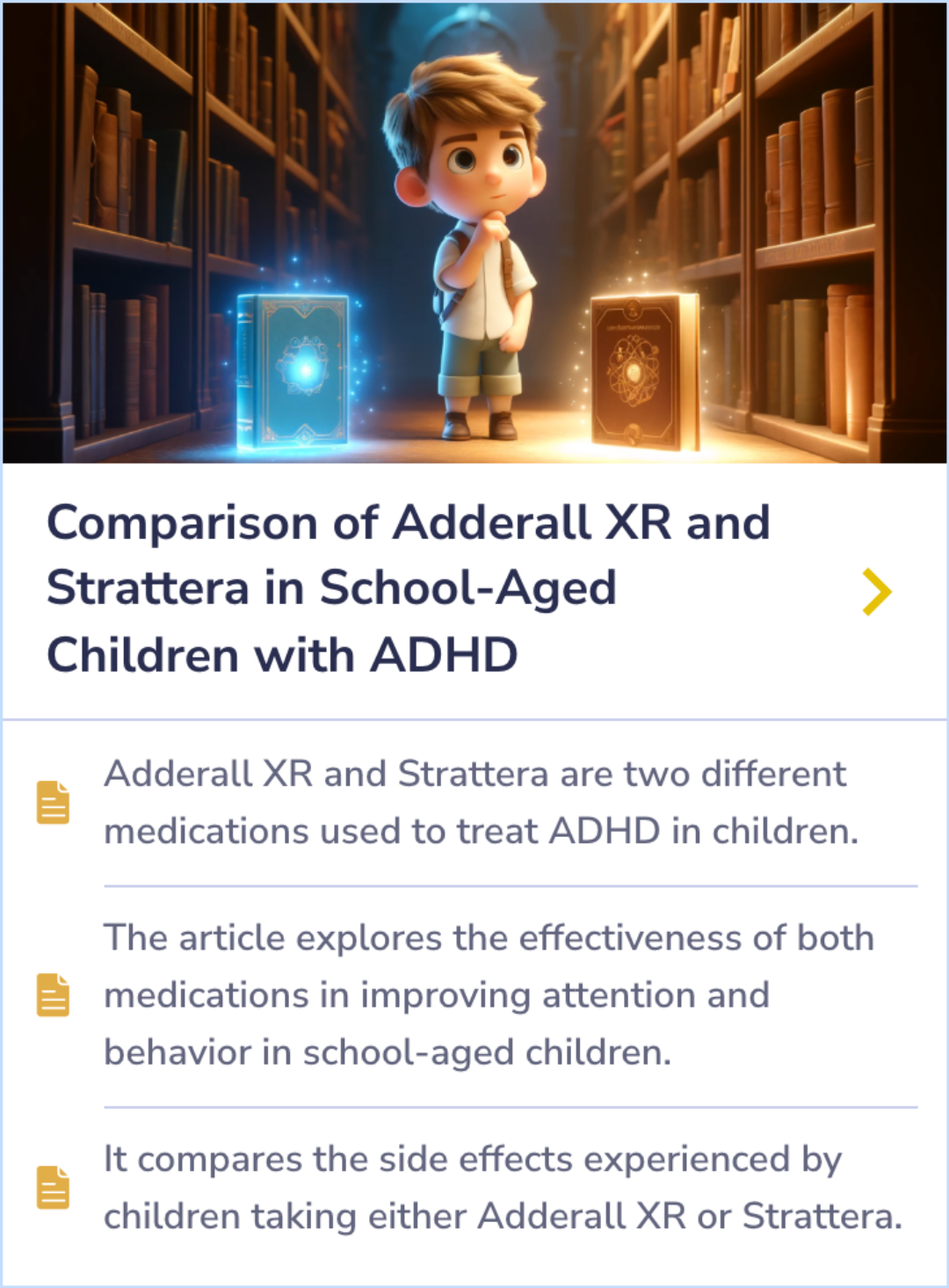 Summary Card comparing growth patterns in children with ADHD undergoing MAS-XR treatment, emphasizing first-year growth deficits.