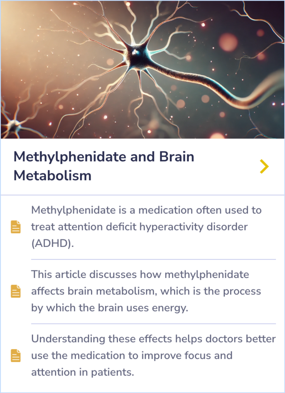 Summary Card: A comparison of Ritalin's effects on attention span, alertness, and memory retention, highlighting the drug's strengths and limitations.