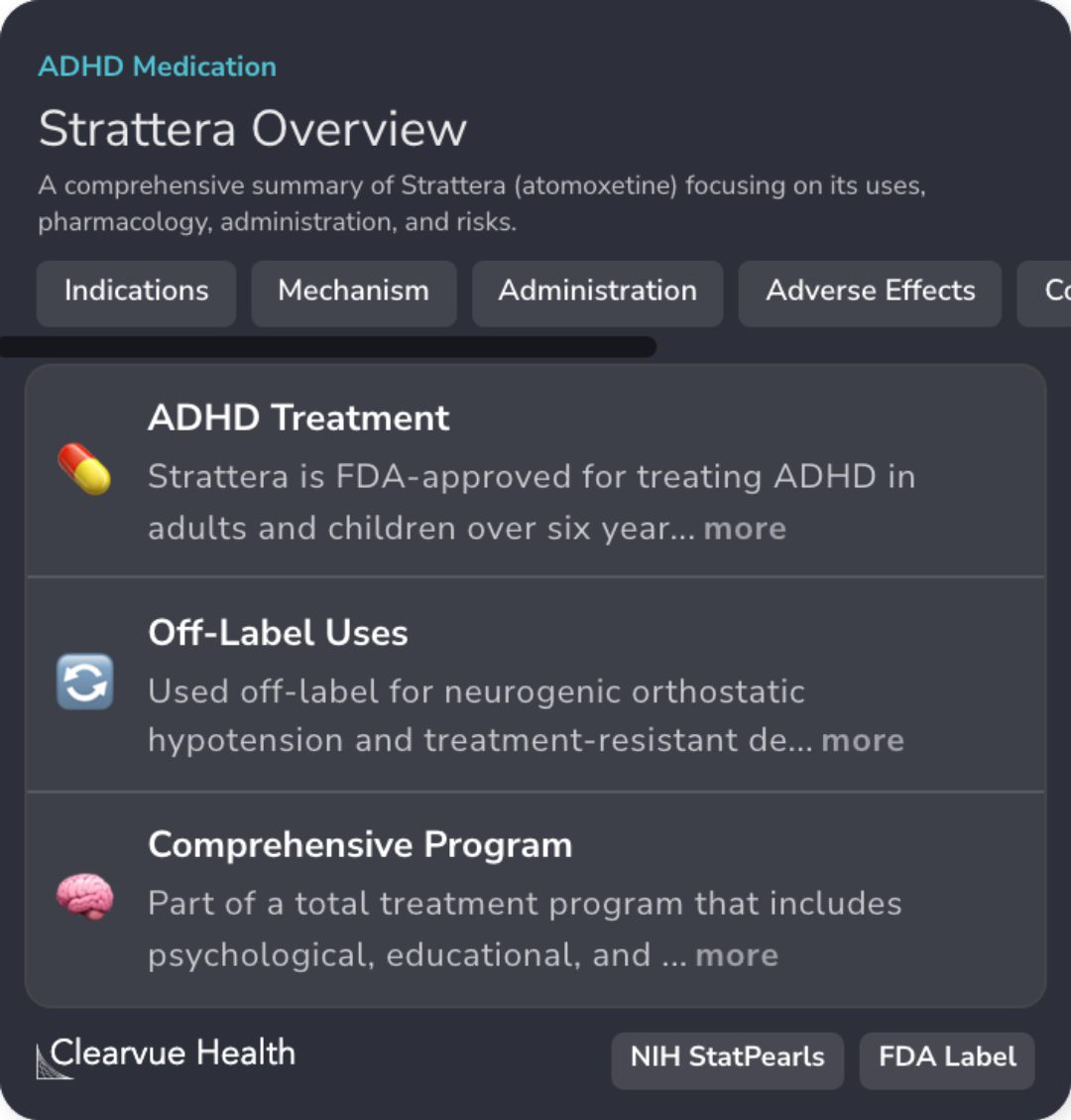 Once-daily atomoxetine treatment for children and adolescents with ...