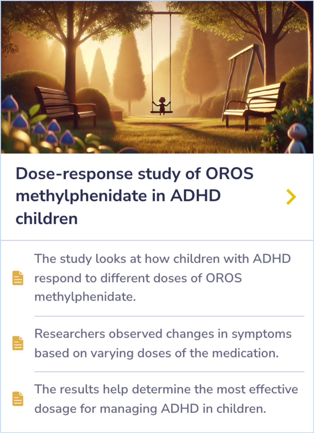 Infographic illustrating the comparison of Concerta and thrice-daily MPH, showcasing effectiveness in improving behavior and classroom productivity for children with ADHD.