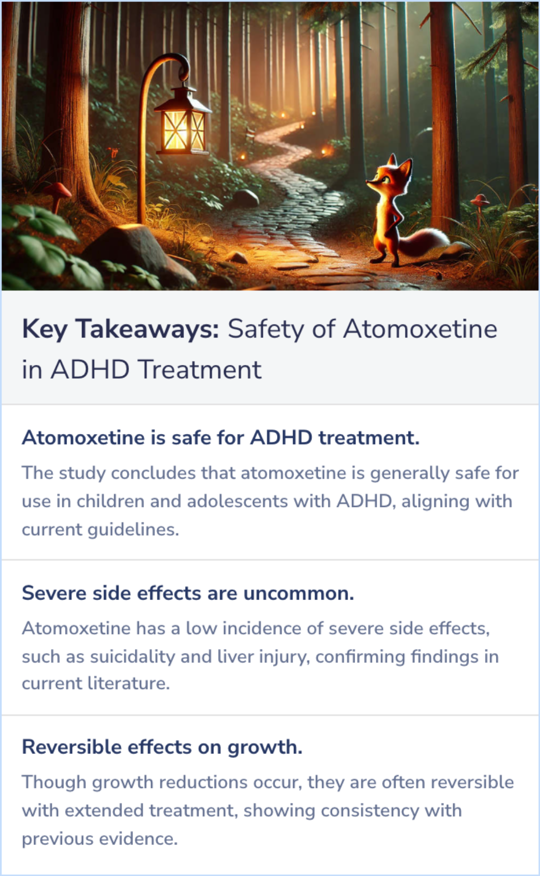 The Safety of Atomoxetine for the Treatment of Children and Adolescents ...
