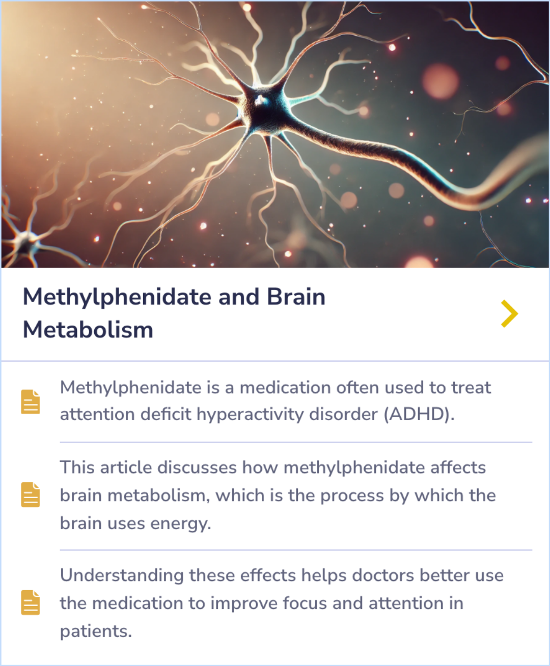 Summary Card: A comparison of Ritalin's effects on attention span, alertness, and memory retention, highlighting the drug's strengths and limitations.