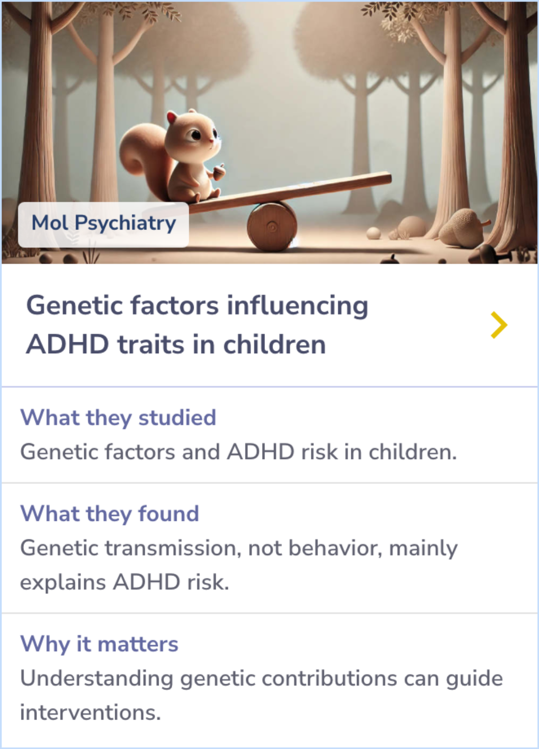 Visual Summary for Genetic nurture versus genetic transmission of risk for ADHD traits in the Norwegian Mother, Father and Child Cohort Study