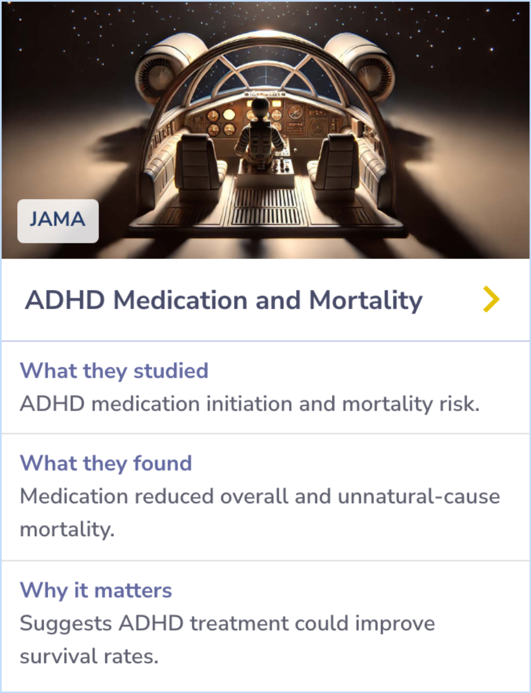Visual Summary for ADHD Pharmacotherapy and Mortality in Individuals With ADHD