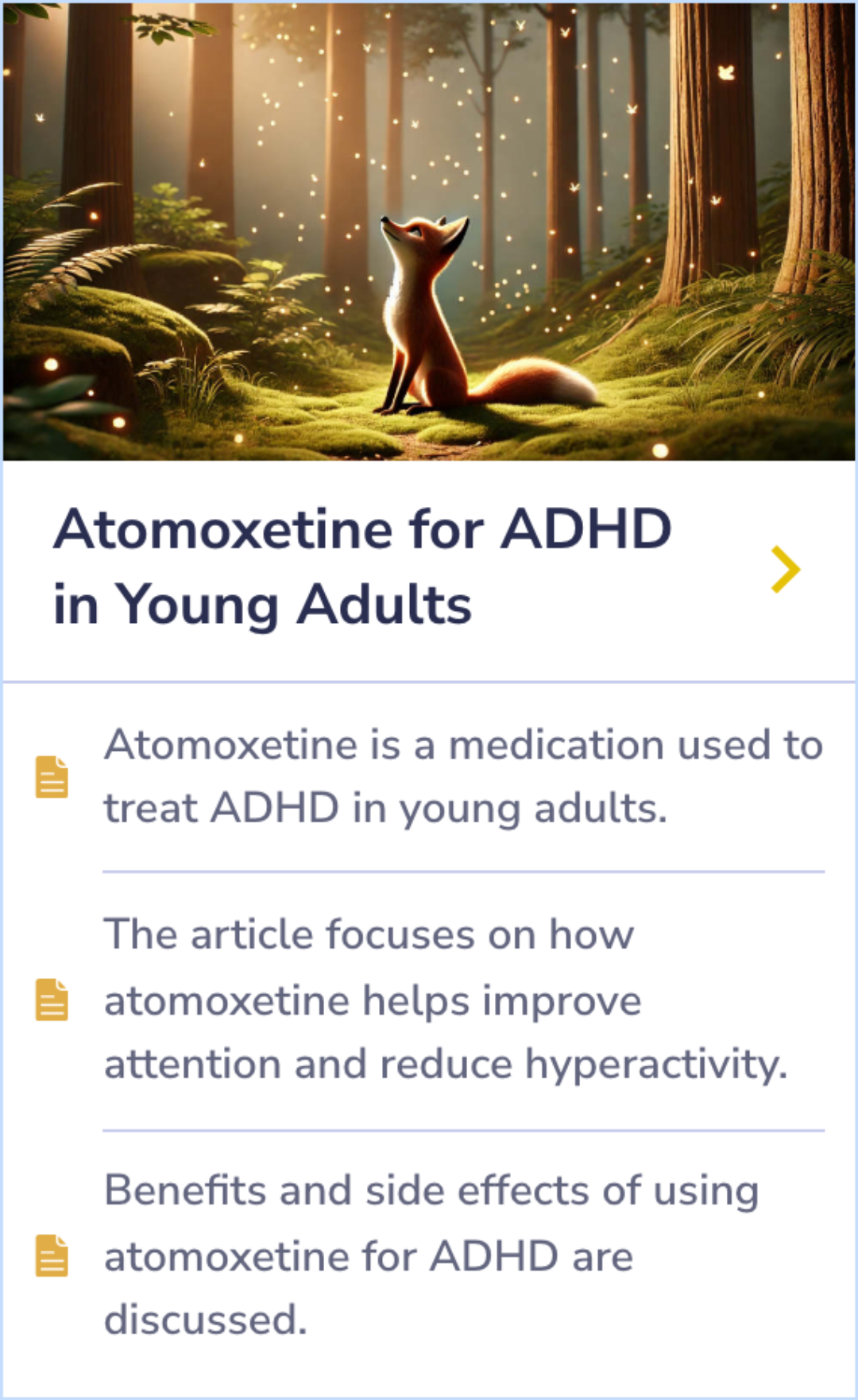 Acute atomoxetine treatment of younger and older children with ADHD: a ...