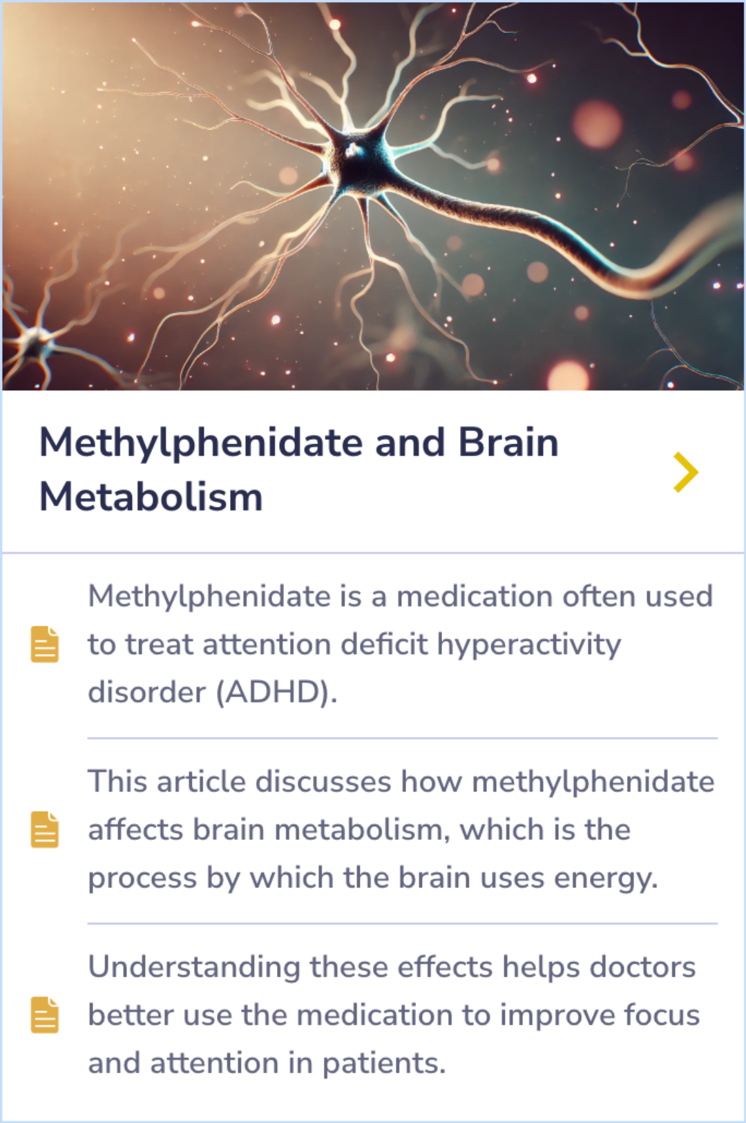 Summary Card: A comparison of Ritalin's effects on attention span, alertness, and memory retention, highlighting the drug's strengths and limitations.